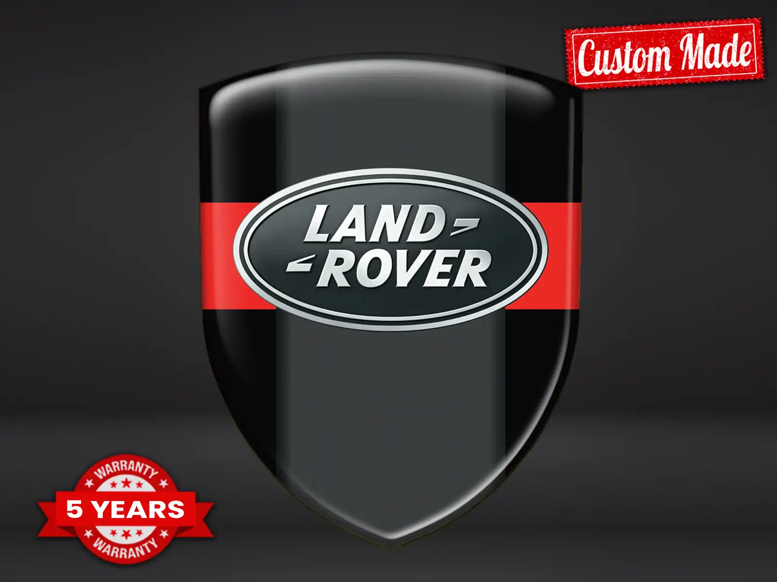 Land Rover Decalcomanie Auto su Misura Stelle Pro Top